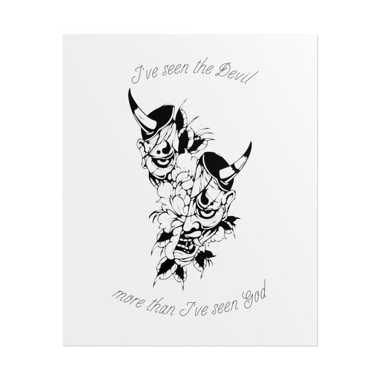 Bad Omens Glass Houses Inspired Lyric Quote Print - Poster - Rebel Alchemy