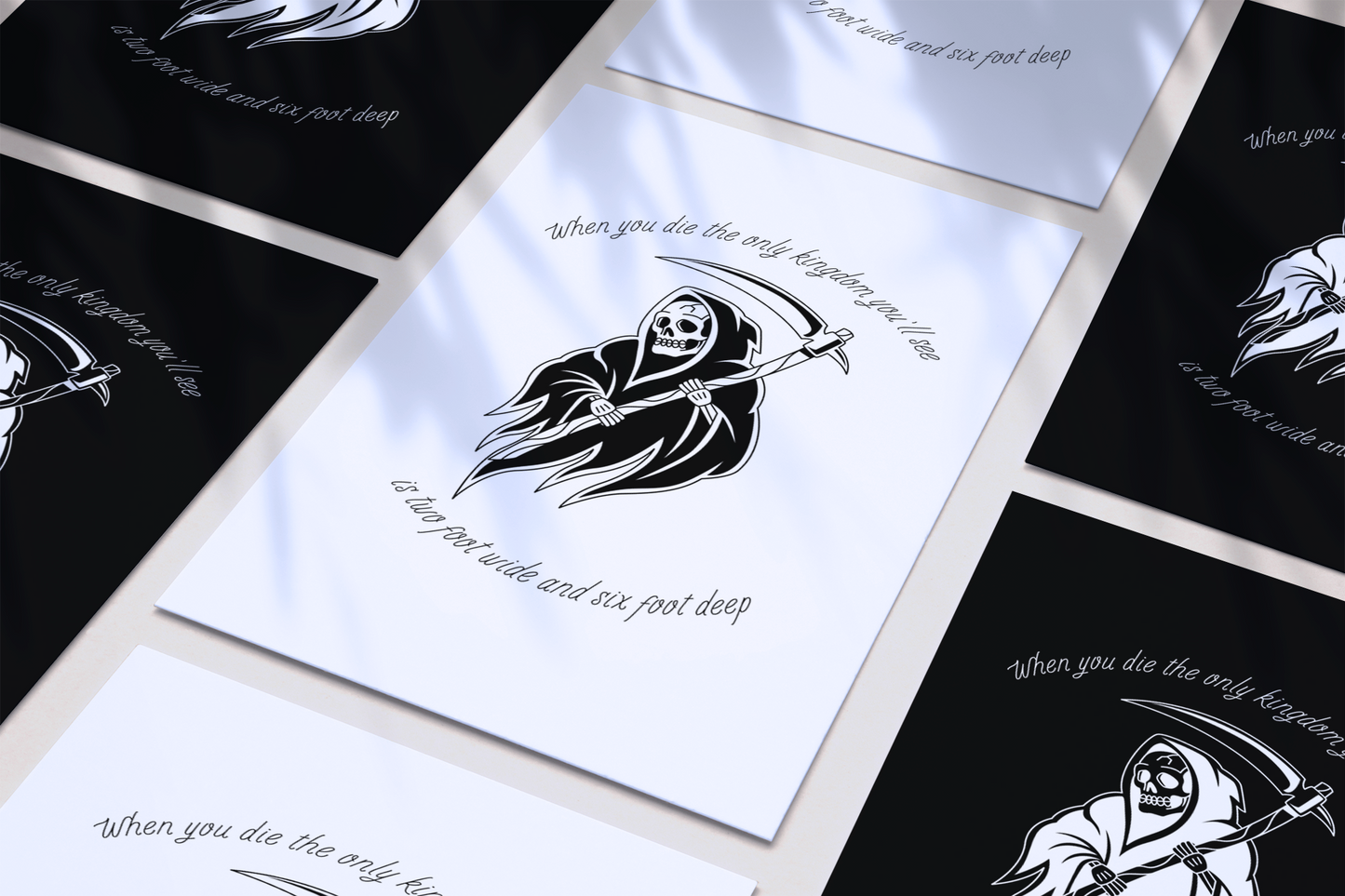 House of Wolves Reaper Bring Me The Horizon BMTH Inspired Lyric Quote Print