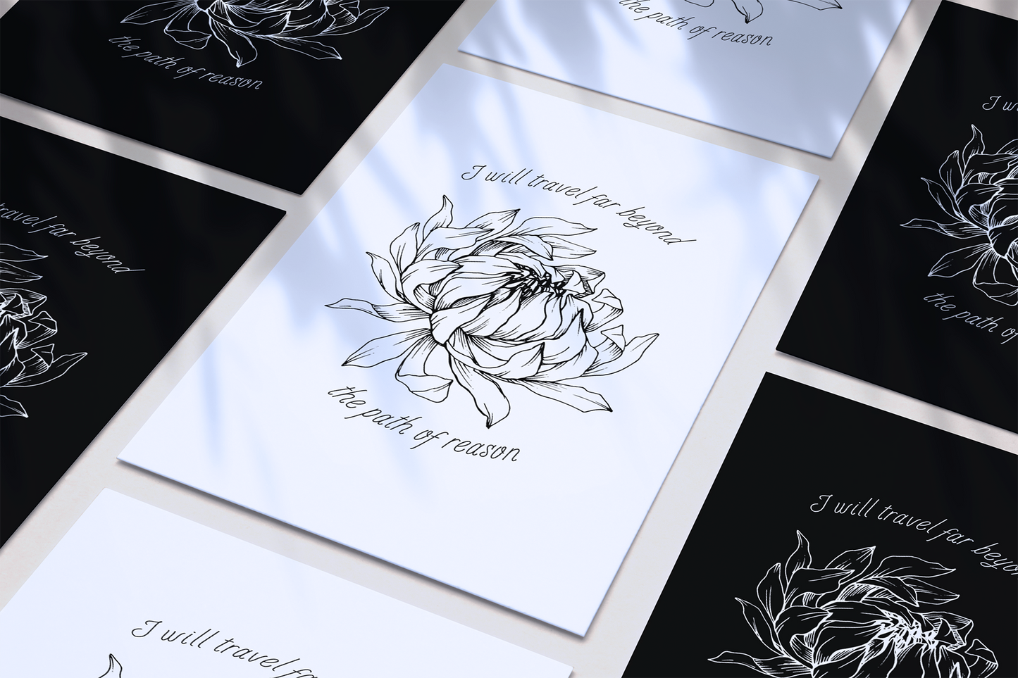 Take Me Back To Eden (TMBTE) Chrysanthemum Lyric Inspired Quote Print