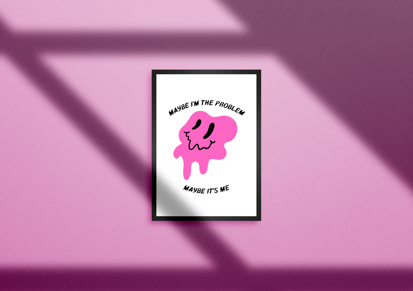 Problematic Melting Face - Foxglove Boston Manor Inspired Lyric Quote Print